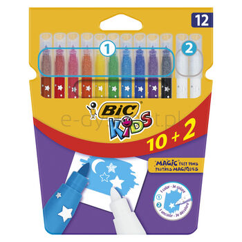 Bic flamastry Kids Magic opak. 10+2 GRATIS