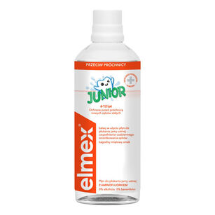 Elmex Płyn Do Płukania Jamy Ustnej Junior 400 Ml