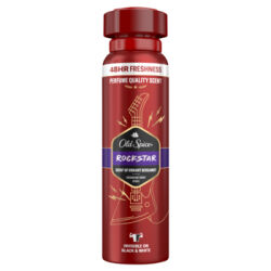 Old Spice Rockstar Dezodorant w sprayu dla mężczyzn 150ml, 48 h świeżości, bez aluminium