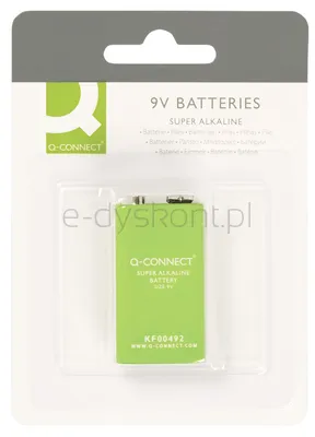 Baterie Super-Alkaliczne Q-Connect E-Block, Lr61,9V