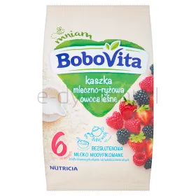 Bobovita Kaszka Mleczno-Ryżowa Owoce Leśne Po 6 Miesiącu 230 G