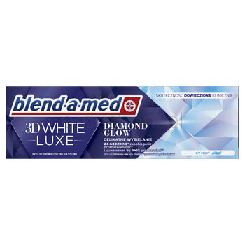 Blend-A-Med Pasta Do Zębów 3D White Luxe Diamond Glow Wybielająca 75Ml