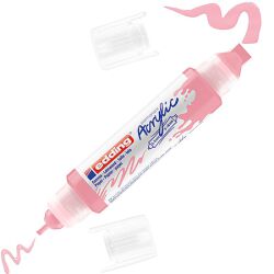 Edding Marker Akrylowy 3D E-5400 Podwójny, 2-3 Mm, 5-10 Mm, Fiołkowy Róż