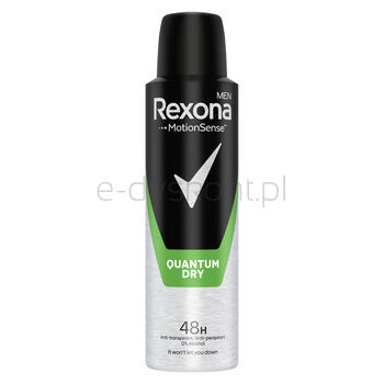 Rexona Antyperspirant w aerozolu dla mężczyznexona Quantum Dry 150ml
