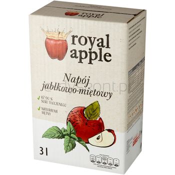 Royal Napój jabłkowo-miętowy apple NFC 3l