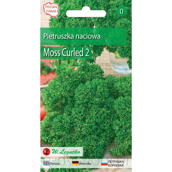 Pietruszka naciowa o liściach kędzierzawych Moss Curled 2-1,50+0,50 Legutko