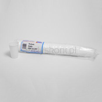 Guillin Kubki Białe Pp 200Ml Do Gorących Napojów |100 Szt.