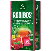 Astra Rooibos z maliną i grapefruitem 20 torebek 