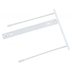 Office Products Klipsy archiwizacyjne Z-Clip, grubość pliku max. 7cm, biały