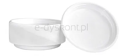 Talerz Plastikowy Office Products, Śr. 22Cm, 100 Szt., Biały