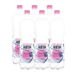 Woda źródlana średniozmineralizowana delikatnie gazowana 1,5 l