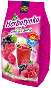 Kruger Herbatynka malina & aronia 300g