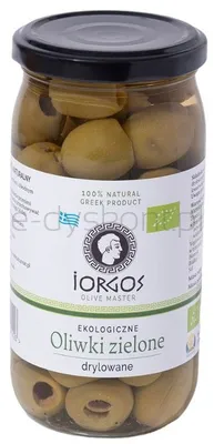 Oliwki zielone drylowane BIO 360/180g