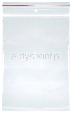 Torebka strunowa OFFICE PRODUCTS, LDPE, 200x250mm, 100szt., transparentna