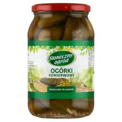 Ogórki Konserwowe Słoneczny Ogród 900 G/470 G Mw Dobry Wybór