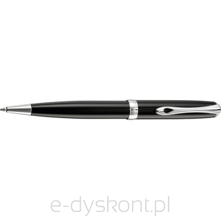 Długopis Diplomat Excellence A2, Czarny/Srebrny