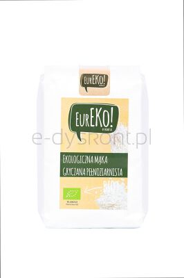 Eureko Mąka gryczana pełnoziarnista BIO 500 g
