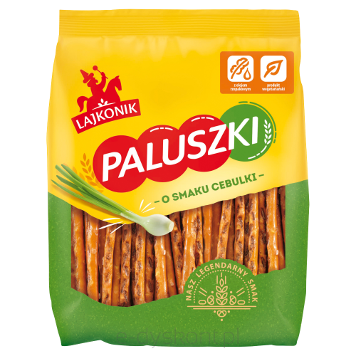 Lajkonik Paluszki O Smaku Cebulki 150G