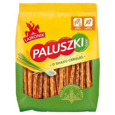 Lajkonik Paluszki O Smaku Cebulki 150G