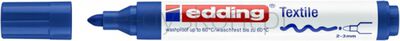 Edding Marker tekstylny e-4500 2-3 mm, niebieski [BIURO]