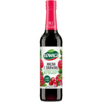 Łowicz Syrop Malinowy Z Żurawiną 400 Ml