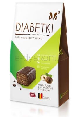 Diabetki Czekoladki  Orzech Laskowy B/C 100 G