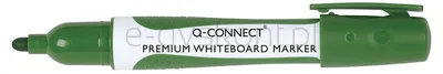 Q-Connect Marker Do Tablic Premium, Gum. Rękojeść, Okrągły, 2-3Mm (Linia), Zielony