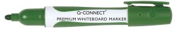 Q-Connect Marker Do Tablic Premium, Gum. Rękojeść, Okrągły, 2-3Mm (Linia), Zielony