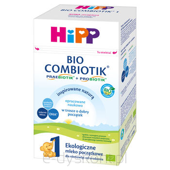 Mleko Początkowe Hipp 1 Bio Combiotik 550G