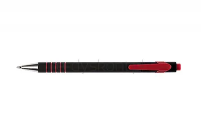 Q-Connect Długopis Automatyczny LAMBDA, 0,7mm, czerwony