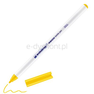 Edding Pisak Tekstylny E-4600 1 Mm, Żółty
