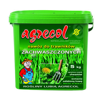 Agrecol Nawóz Do Trawników Zachwaszczonych 5 Kg