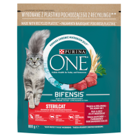 Purina One Karma Dla Kotów Sterilicat Bogata W Wołowinę I Pszenicę 800G