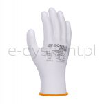 Donau Rękawice Safety Pu White, Kat. Ii, Rozm. 7, Białe - 2