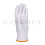 Donau Rękawice Safety Pu White, Kat. Ii, Rozm. 7, Białe - 3