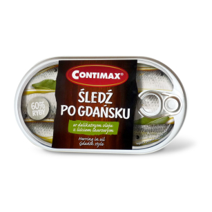 Contimax Śledź Po Gdańsku W Oleju 170g