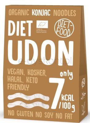 Diet Food Makaron Konjac Udon Bezgl. Bio 300 G