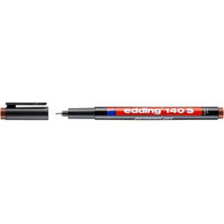 Edding Foliopis e-140 S  0,3mm, brązowy [BIURO]