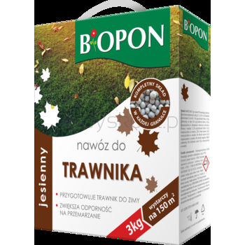 Bopon Nawóz Jesienny Do Trawnika Granulat 3Kg