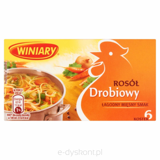 Winiary Rosół Drobiowy 60G (6 Kostek)