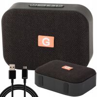 Głośnik bluetooth mini bezprzewodowy radio fm usb mp3 przenośny bas mobilny