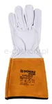 Rękawice spawalnicze DONAU SAFETY DS-KEV WELTIG, kevlar, skóra kozia, rozm. 10/XL, biało-złote - 4