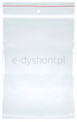 Office Products Torebka Strunowa Ldpe, 90X200Mm, 100Szt., Transparentna