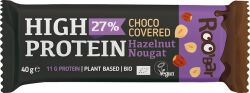 Roobar Baton proteinowy z orzechami laskowymi w polewie z gorzkiej czekolady, bezglutenowy BIO 40 g