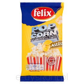 Felix Popcorn Do Mikrofalówki Maślany 90G