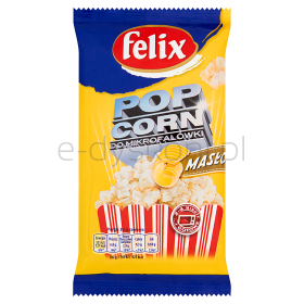 Felix Popcorn Do Mikrofalówki Masło 90 G