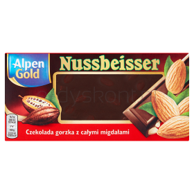 Nussbeisser Czekolada Dark Migdał 100G