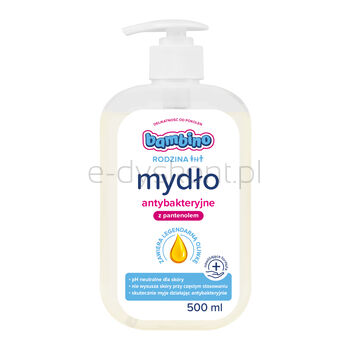 Bambino Mydło Do Rąk Rodzina AntybakteryJan Niezbędnye Z Pantenolem 500Ml