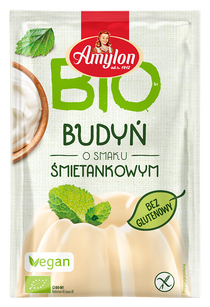 Budyń O Smaku Śmietankowym Bezglutenowy Bio 40 G - Amylon [BIO]