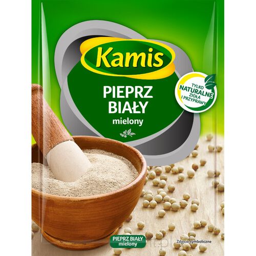 Kamis Pieprz Biały Mielony 15 G